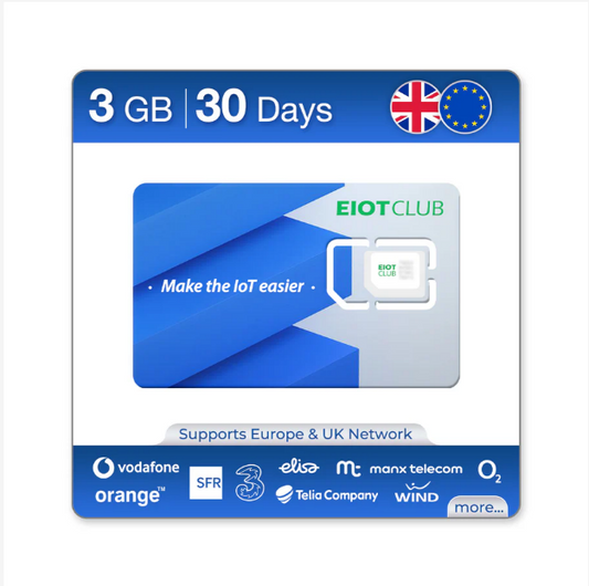 Eiotclub Europe SIM Card|3G